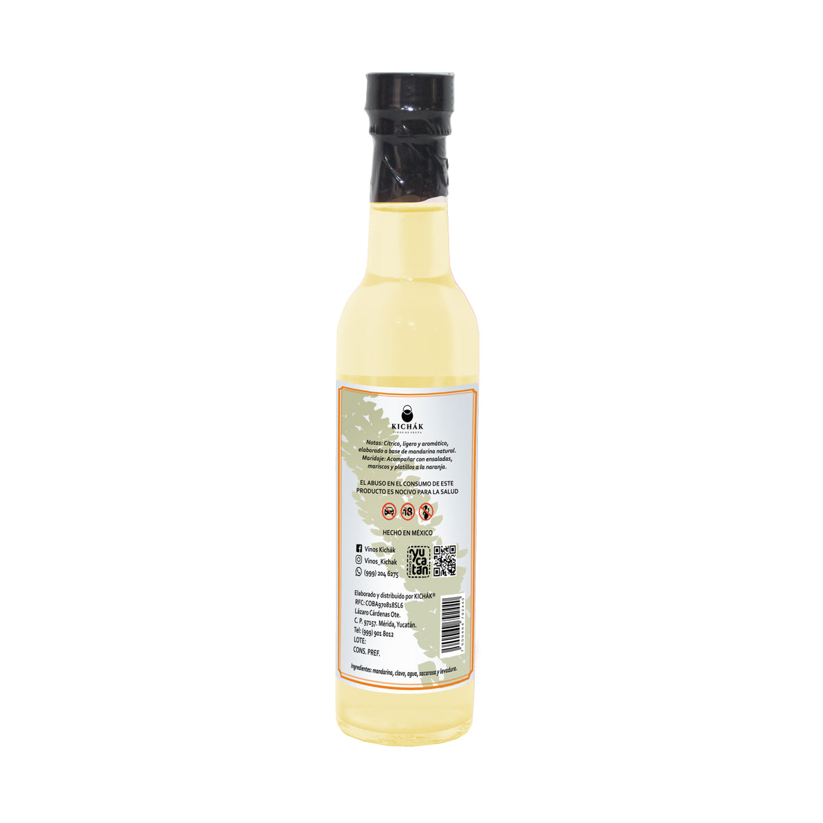 VINO DE MANDARINA KICHÁK 250 ML