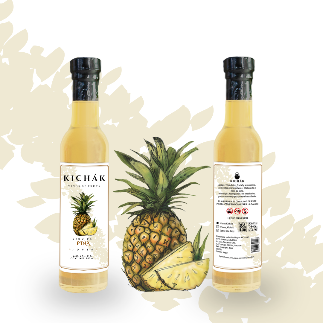 VINO DE PIÑA KICHÁK 250 ML
